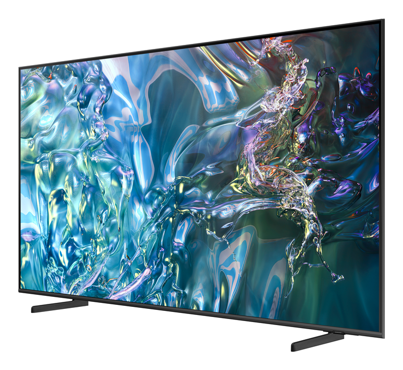 Samsung smart &tau;&eta;&lambda;&epsilon;ό&rho;&alpha;&sigma;&eta; 55" 4k QLED qe55q60da, , medium-null