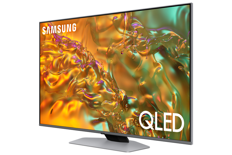 Samsung smart &tau;&eta;&lambda;&epsilon;ό&rho;&alpha;&sigma;&eta; 50" 4k QLED qe50q80datxxh (2024)-null