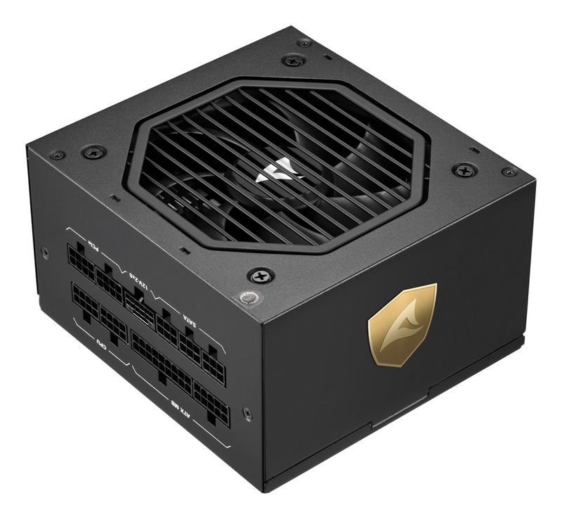 Sharkoon rebel p20 1200w atx 3.1 psu 80+ gold cybenetics platinum fully modular pcie 5.1 12v-2x6 black-null