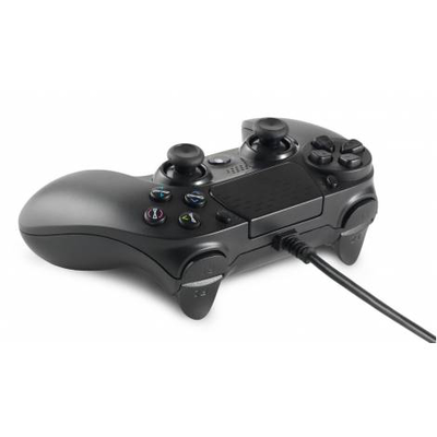 Spartan gear hoplite wired controller for pc and ps4 black