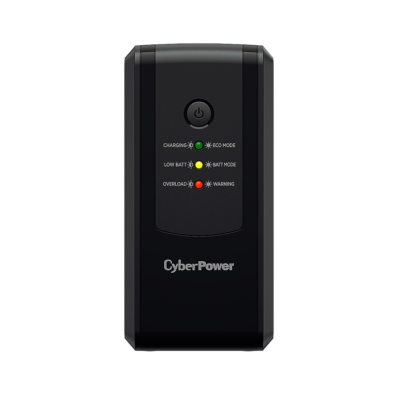 Cyberpower ut800eg-uk 800va/400w line interactive ups with 3 uk plug sockets, , medium-null