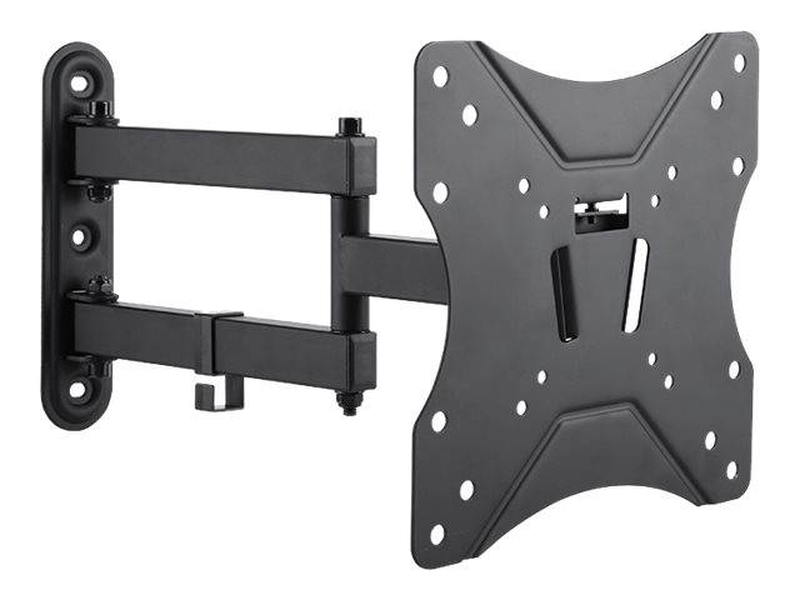Logilink bp0008 tilt swivel TV wall mount for 23-42 inch displays up to 25kg articulating steel black-null