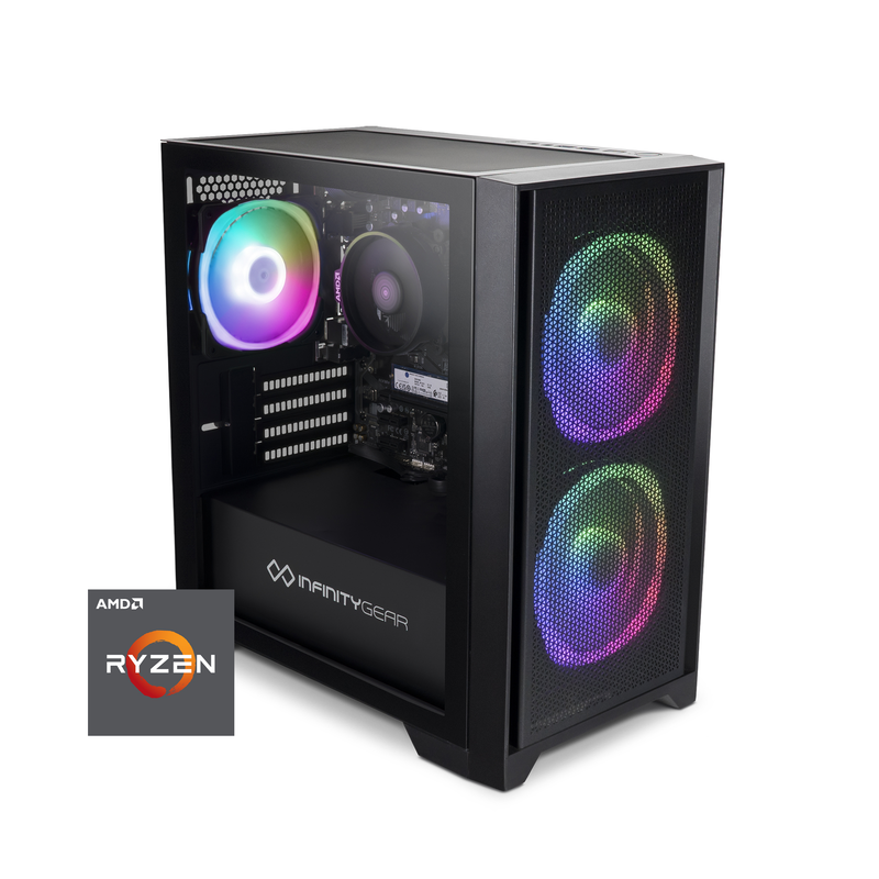 Infinity gear core r5 max rev.7 (ryzen 5 5500gt/16GB ddr4/1TB SSD/windows) desktop pc-null