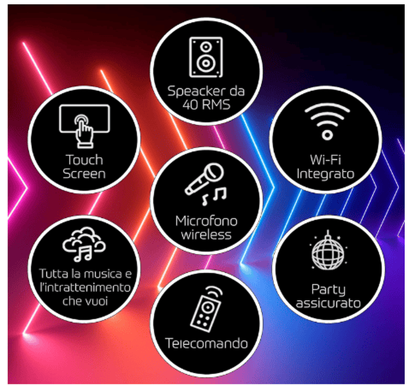 Canta tu ctc10000 karaoke portable on-the-go audio video system with wireless microphone, , medium-null