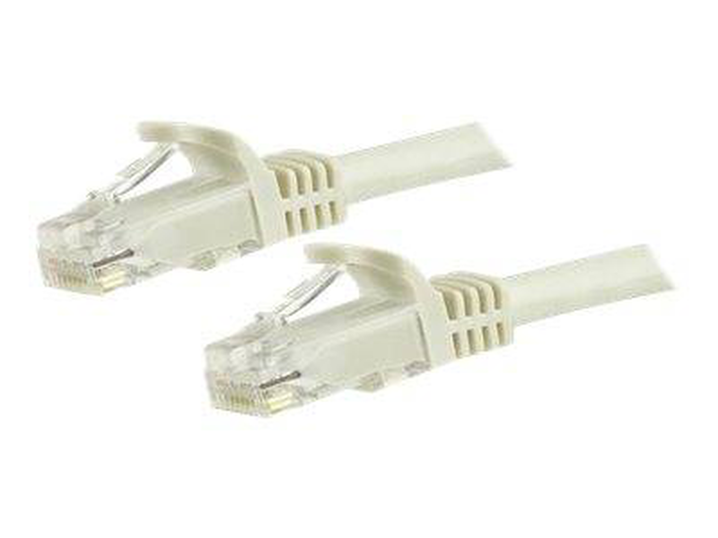 Startech.com 1.5 m cat6 cable / white patch cord / snagless / etl verified / patch cable / rj-45 (m) to rj-45 (m) / 1.5 m / utp / cat 6 / snagless / white-null