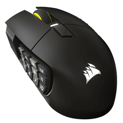 Corsair scimitar elite se mmo optical gaming mouse gun metal (ch-9304014-ww), Gun Metal, medium