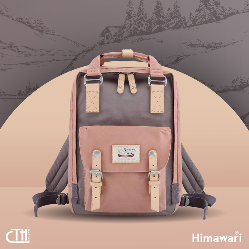Himawari backpack blue/pink-null