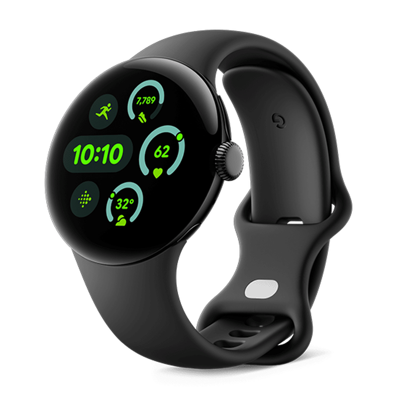 Watch google pixel watch 3 41mm bt - obsidian black, , medium-null