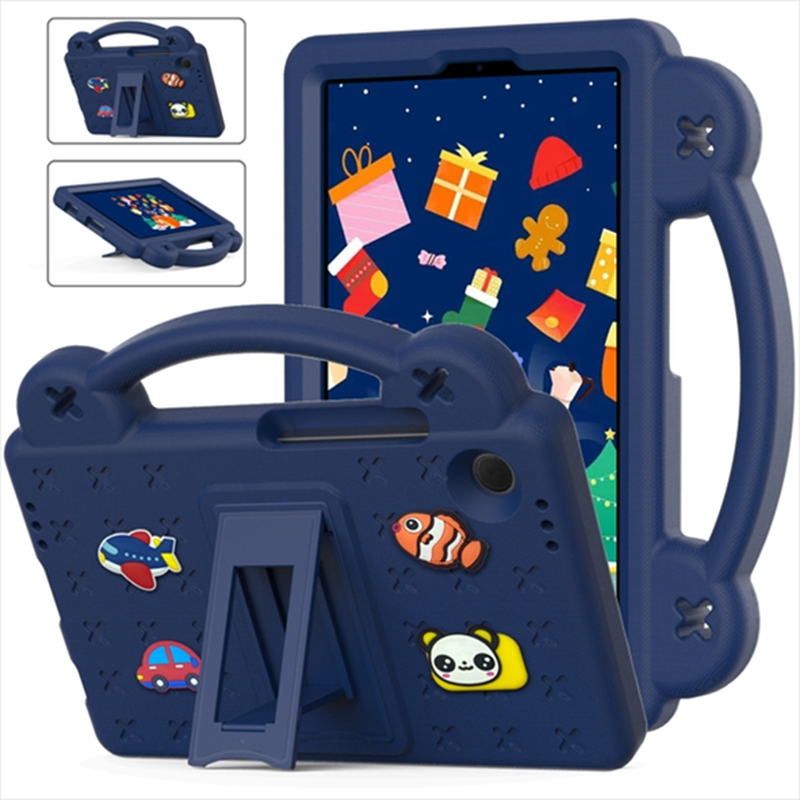 Kids protective shockproof case samsung tab a9 x110 x115 8.7inch navy blue, , medium-null