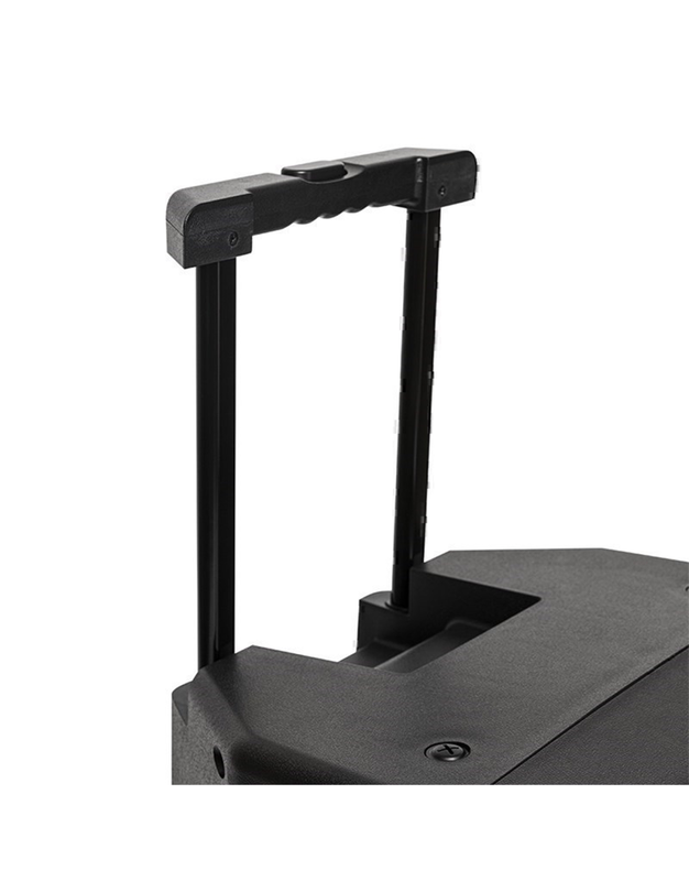Stagg as-15b battery powered speaker with wireless microphones image number null