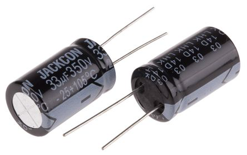 33mf 350v elec.capacitor  x2pcs, , medium-null