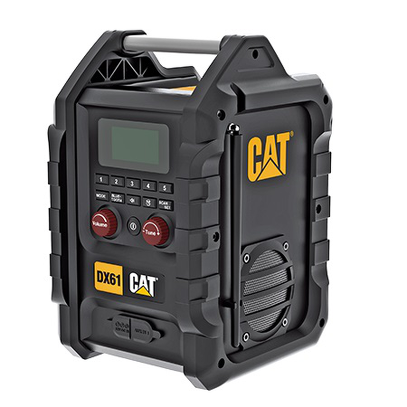 Product image: Cat dx61b 18v bluetooth radio bare machine, , medium-null