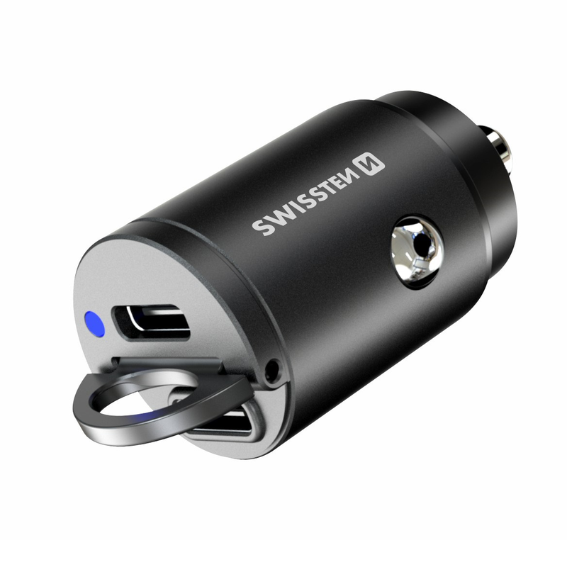 Swissten car charger 3a  2 x USB-c 45w, , medium-null