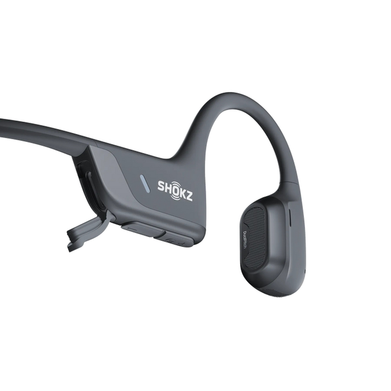 Shokz openrun pro 2 mini open-ear bone conduction sports headphones bluetooth 5.3 dualpitch 12h ip55 black-null