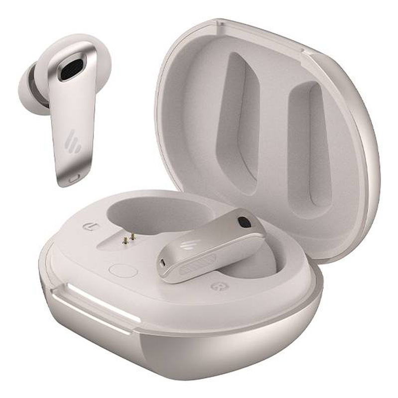 Edifier neobuds plus true wireless earbuds hybrid driver 48db adaptive anc hi-res ldac ip54 starlight-null