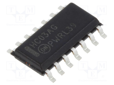 Mc74hc03 smd digital cmos ic 4 chanel 2-6vdc, , medium
