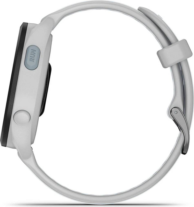 Garmin forerunner 165 music GPS running watch | amOLED | mist gray/whitestone, , medium-null