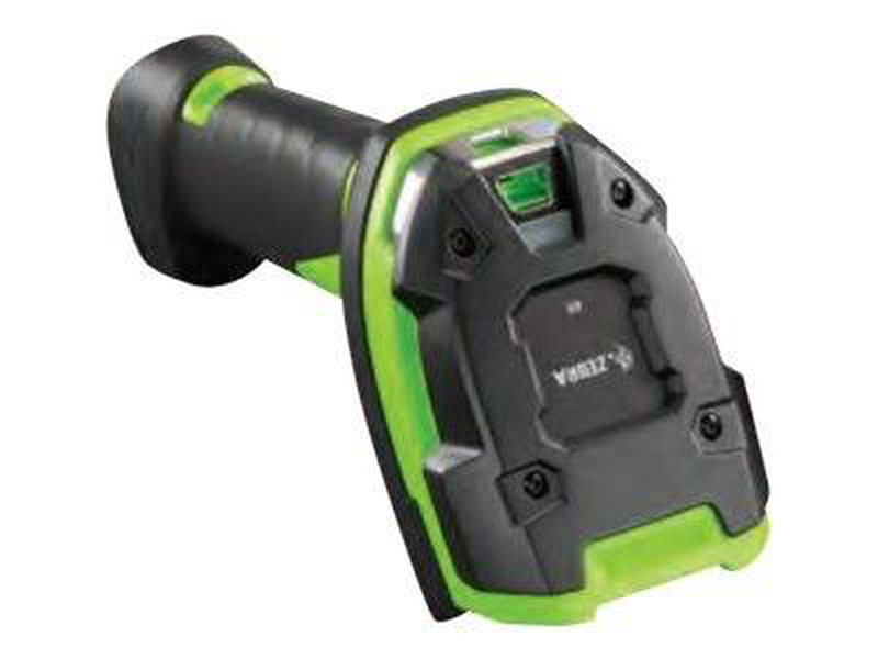 Zebra li3678-er | ultra-rugged cordless 1d imager | se4850 | extended range 17m | bluetooth 4.0 | fips | (USB kit &mdash; scanner + cradle + cable incl.), , medium-null
