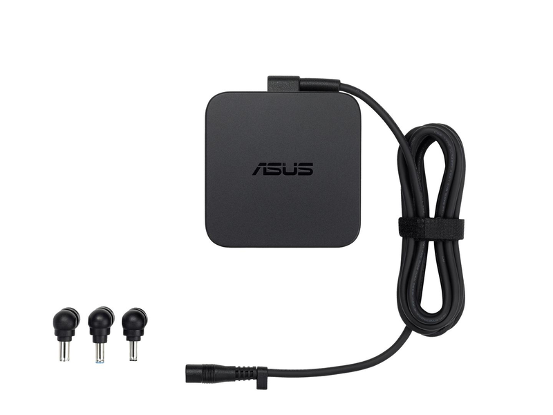 Asus u65w-01 universal 65w laptop power adapter 19v 3.42a with 3 barrel tips 4.0 4.5 5.5mm for asus notebooks black-null