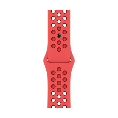 Nike sport band 45mm bright crimson/gym red, Red, medium
