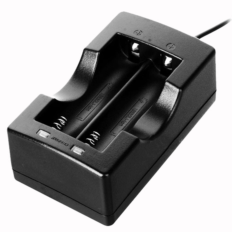 Li-ion charger 18650-2 dc 4.2v 1a for 2  batteries, , medium-null