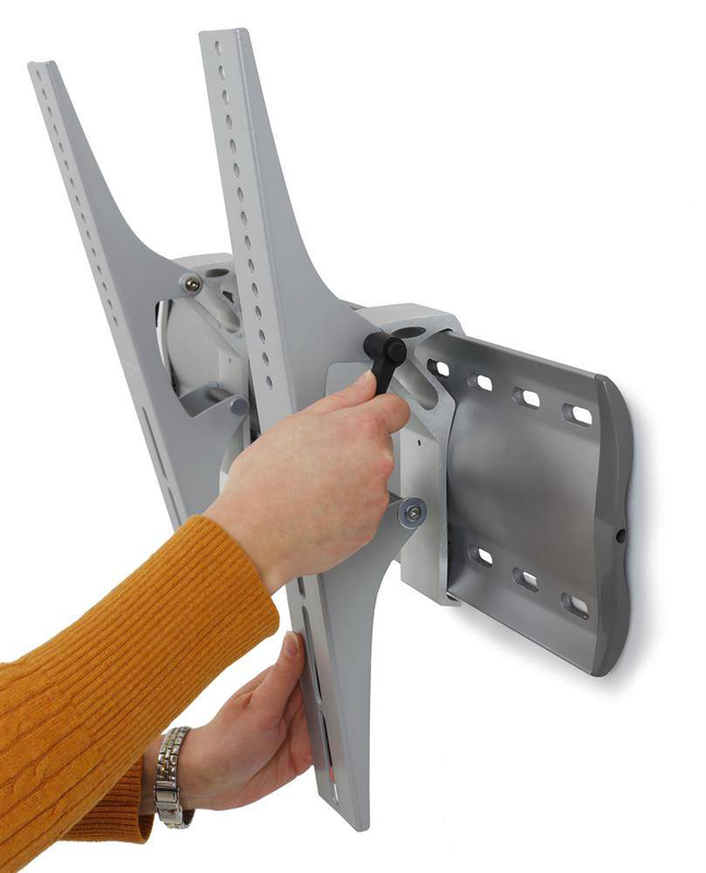Ergotron tm tilting wall mount xl 61-142-003 large format display mount for 42-90 inch up to 79kg black-null