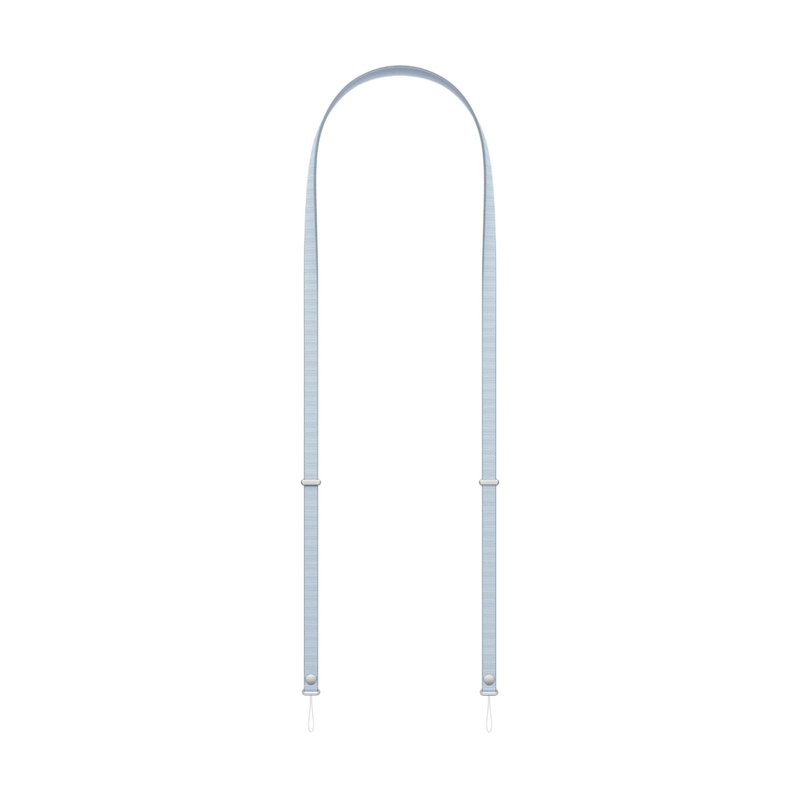 Crossbody strap light blue-null