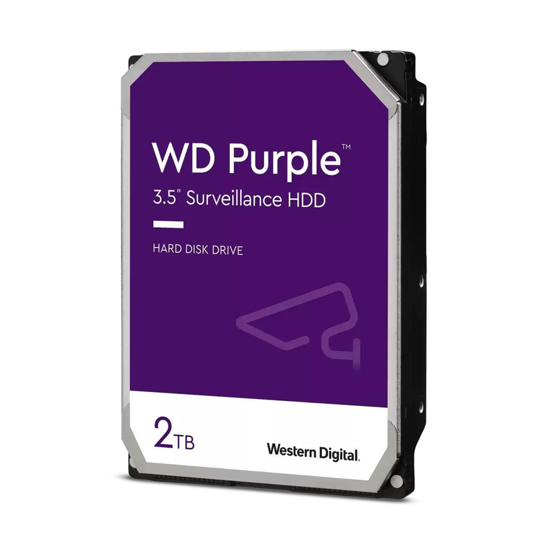 2TB purple 5400rpm 64mb 3.5" sataIII western digital hard disk purple (wd23purz)-null