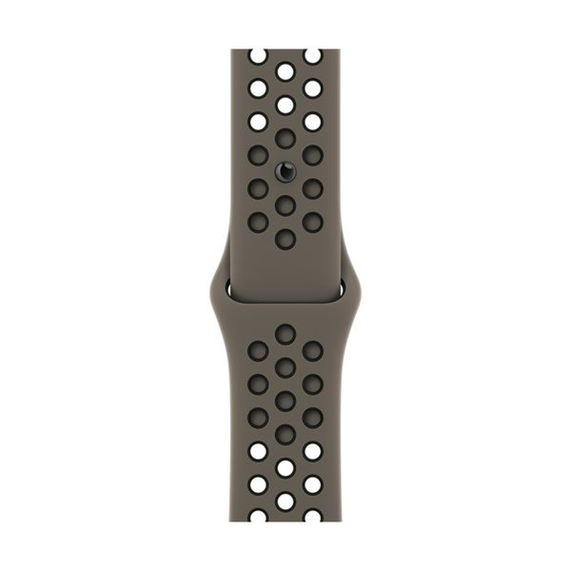 Nike sport band 45mm olive grey/black image number null