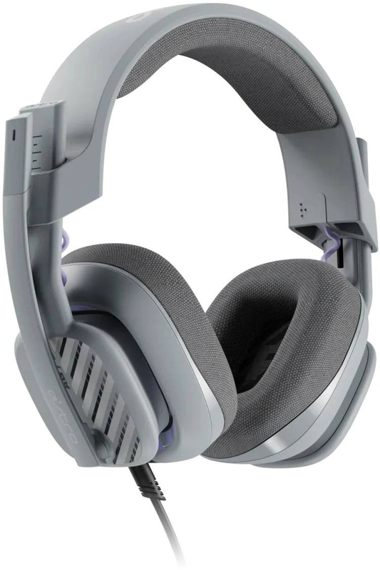 Astro a10 Gen 2 wired gaming headset 939-002071 32mm drivers flip-to-mute mic in-line volume 3.5mm grey-null