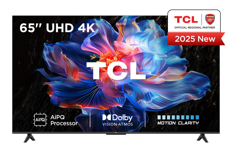 Tcl smart &tau;&eta;&lambda;&epsilon;ό&rho;&alpha;&sigma;&eta; 65" 4k led v6c (2025)-null