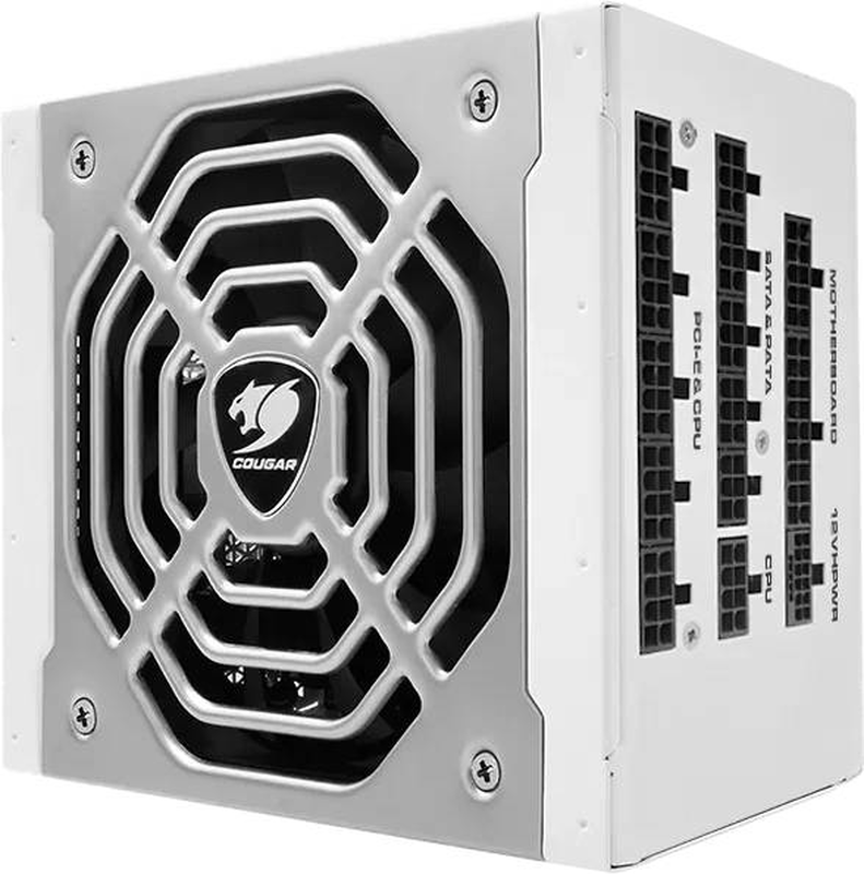Cougar polar x2 1050w atx 3.1 psu 80 plus platinum fully modular native 12v-2x6 100% japanese caps 135mm black-null