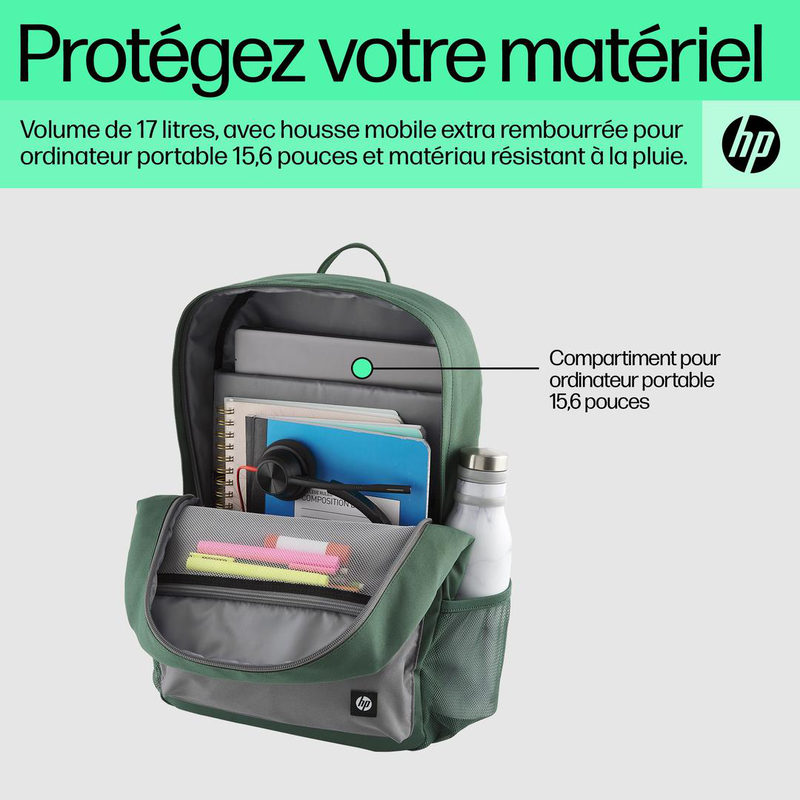 Hp / notebook carrying backpack / 15.6" / green-null