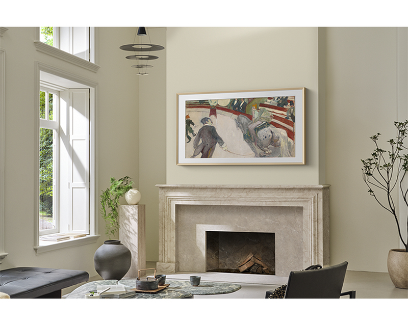 Samsung smart TV 85" 4k QLED the frame, , medium-null