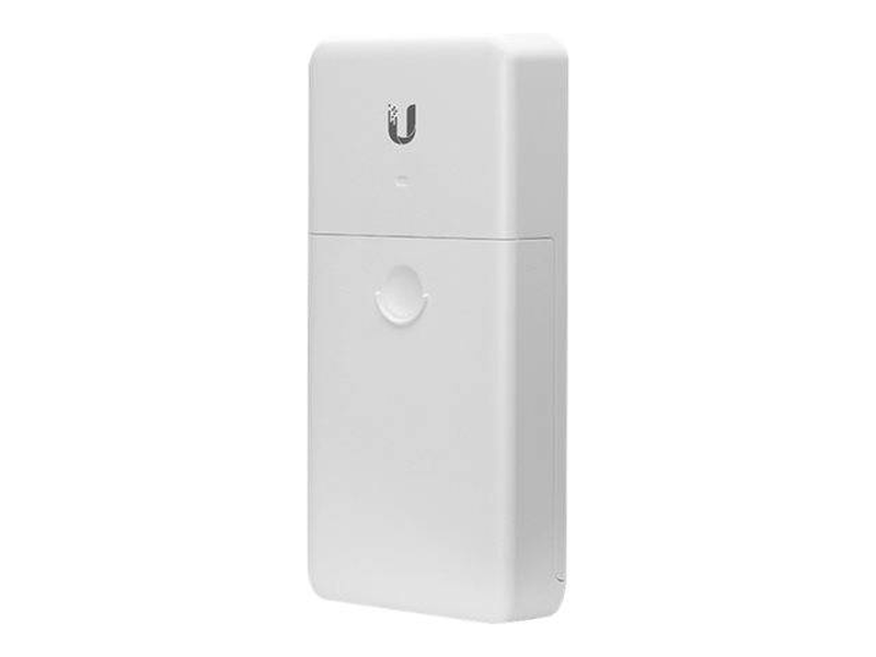 Ubiquiti n-sw nanoswitch outdoor 4 port gigabit switch 24v passive poe passthrough weatherproof white-null