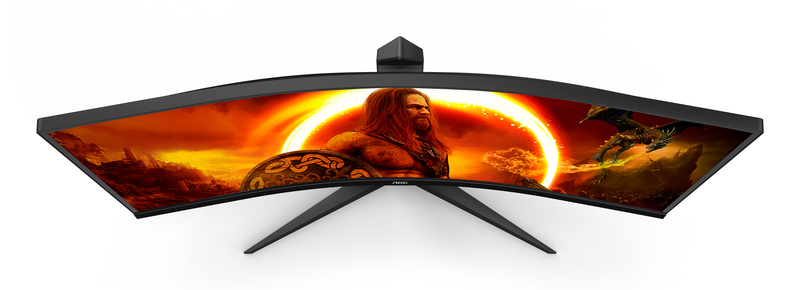 Aoc cu34g2xp 34" monitor curved 180hz freesync wqhd 3440x1440-null