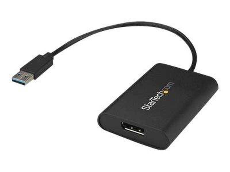 Startech.com USB to displayport adapter / USB 3.0 / 4k 30hz / external video adapter / mct t6-688l / USB 3.0 / displayport / black, , medium-null