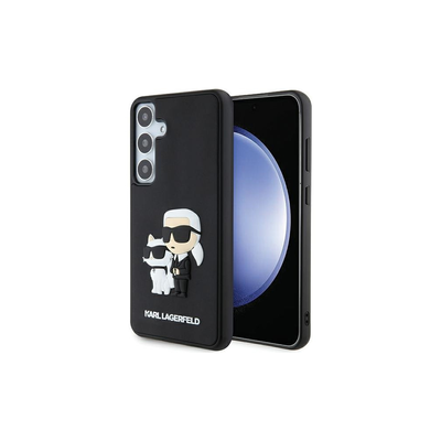 Karl lagerfeld samsung galaxy s24+ plus 3d rubber karl black, , medium