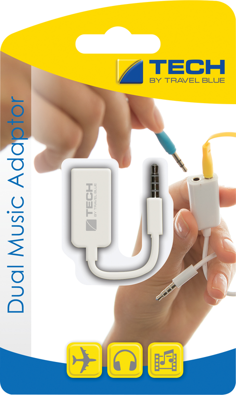 Travel blue διπλο adaptor μουσικης, , medium image number null