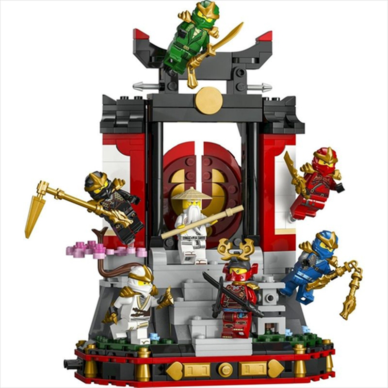 Lego 71866 ninjago - ninja character display 15th anniversary, , medium-null