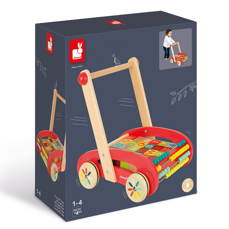 Product image: Tatoo abc buggy cart - 30 blocks, , medium-null