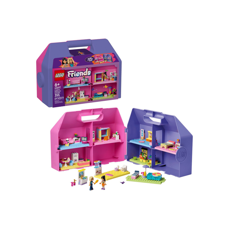 Lego friends creative dollhouse suitcase, , medium-null