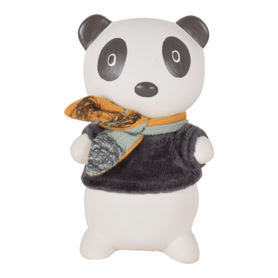 Panda - all rubber rattle, , medium