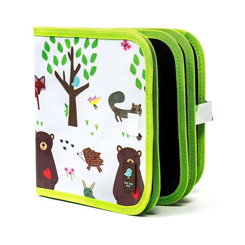 Jaq jaq bird doodle it & go erasable book forest with 4 butterstix, , medium-null