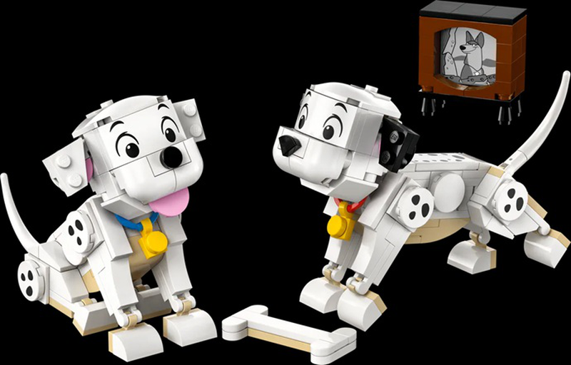 Lego disney lucky & penny 101 dalmatians puppies 268pcs 6y+ (43271), , medium-null