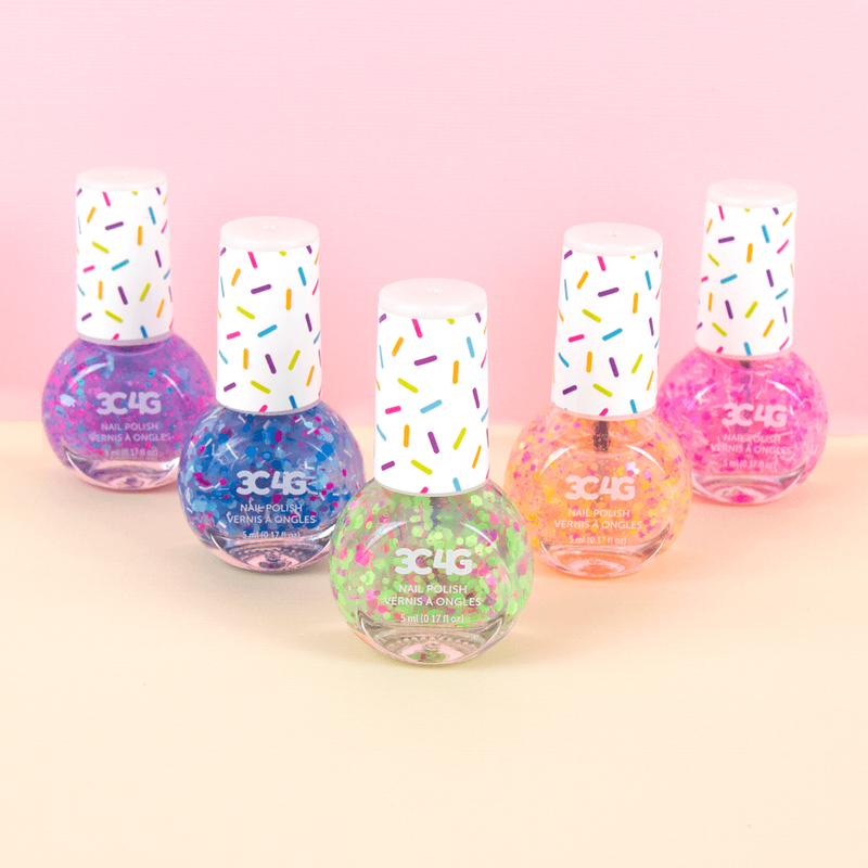Product image: Make it real 3c4G confetti nail polish 5pk, , medium-null