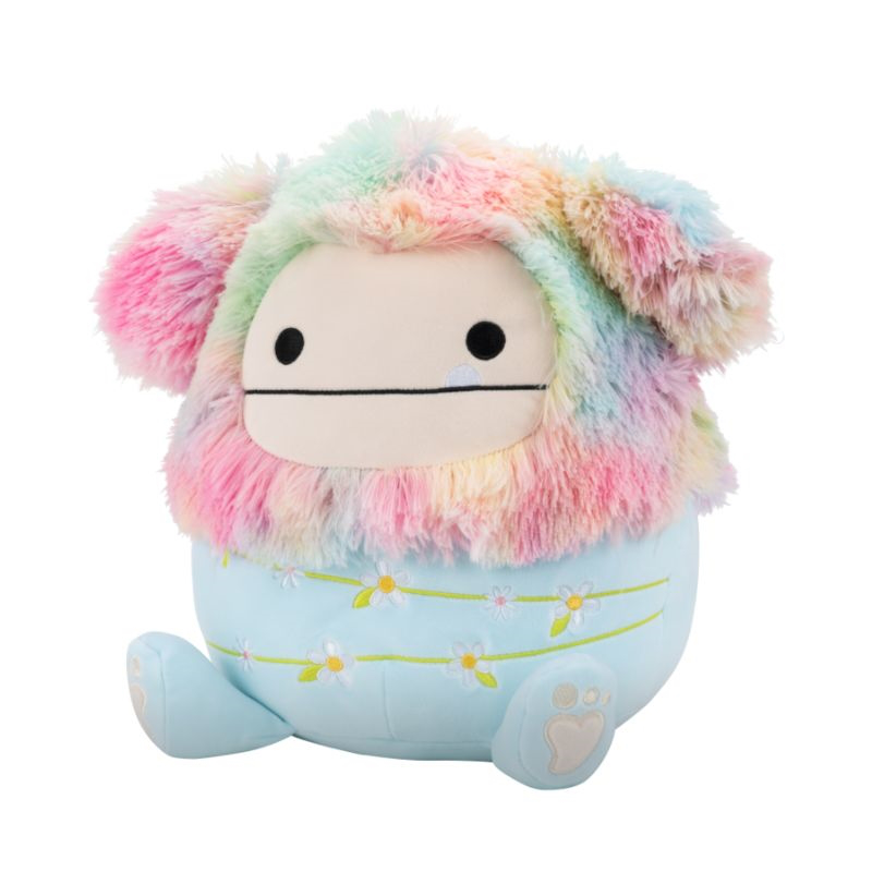 Product image: Squishmallows - zozo the rainbow and blue bigfoot 30 cm sqcr07690, , medium-null
