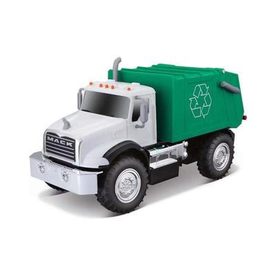 Maisto tech 82182 τηλεκατευθυνόμενο απορριματοφόρο r/c mack granite® refuse truck με λεπτομερής σχεδίαση & μεταλλικά μέρη, 5+ ετών, , medium