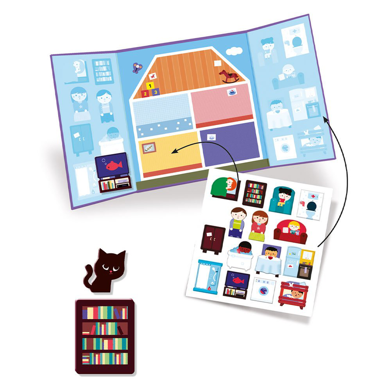 Reusable stickers - the house, , medium image number null