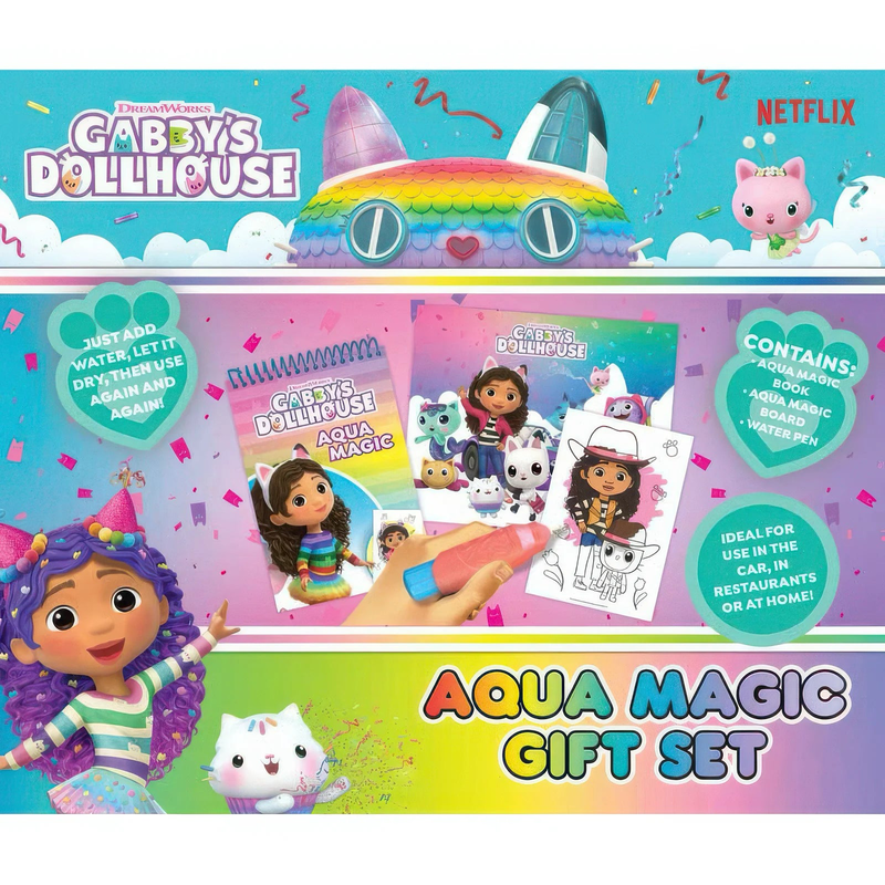 Gabby's dollhouse aqua magic gift set, , medium-null